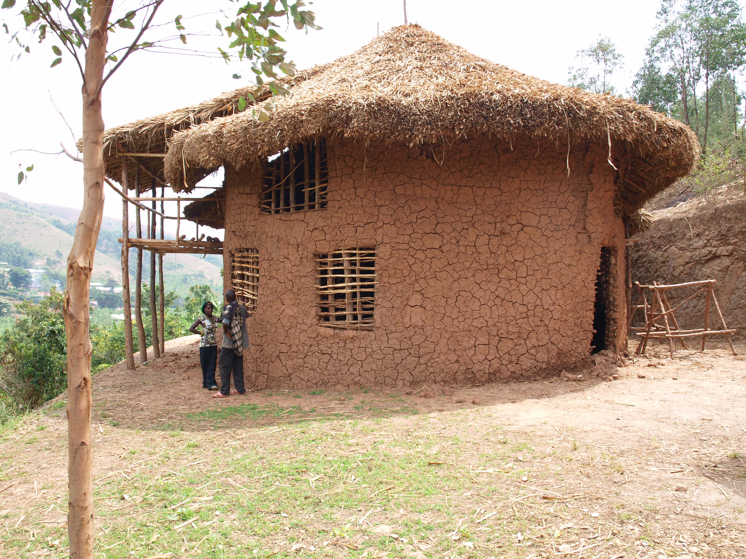 Orutindo house during construction.